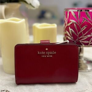 Kate Spade Cherry Red Wallet